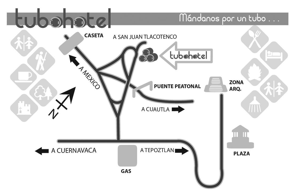 Tubohotel เตโปซตลัน ภายนอก รูปภาพ